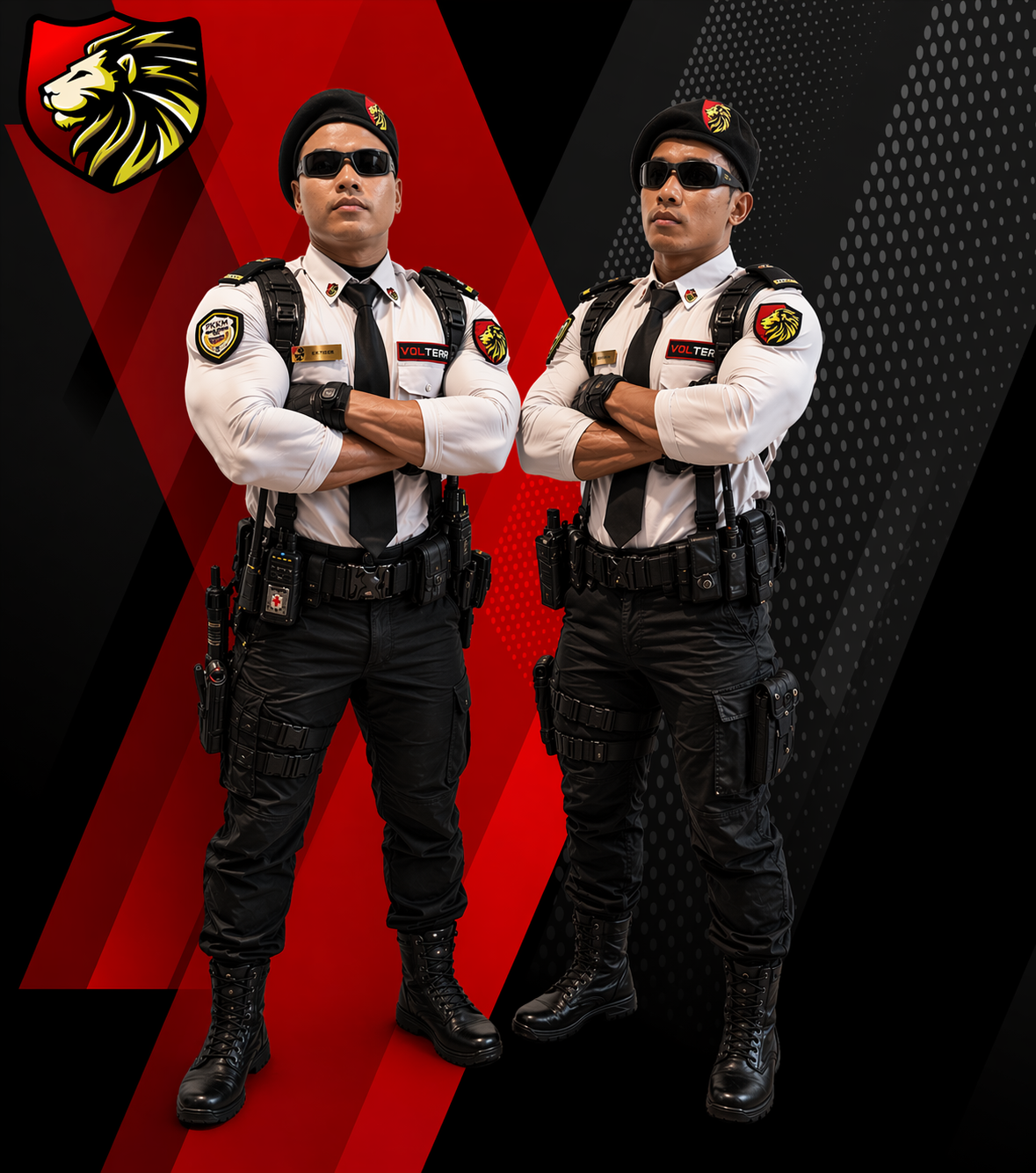 Voltera armed guards